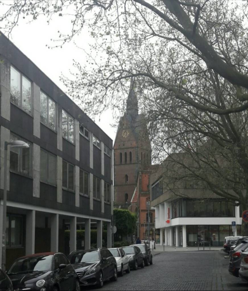 Köbelingerstraße mit Blick zur Marktkirche