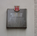 Stadttafel Brauergilde Amtshaus