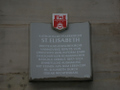 Stadttafel Katholische Pfarrkirche St.Elisabeth Stadttafel Katholische Pfarrkirche St.Elisabeth