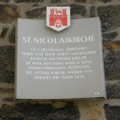 Stadttafel St. Nicolaikirche Stadttafel St. Nicolaikirche