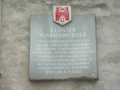 Stadttafel Kloster Marienwerder Stadttafel Kloster Marienwerder