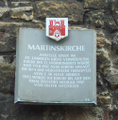 Stadttafel Martinskirche Stadttafel Martinskirche