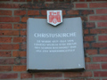 Stadttafel Christuskirche