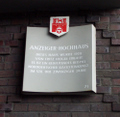 Stadttafel Anzeigerhochhaus
